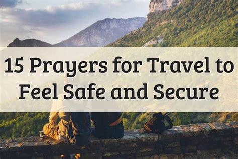 15 Prayers For Travel To Protect Against Accidents 2022