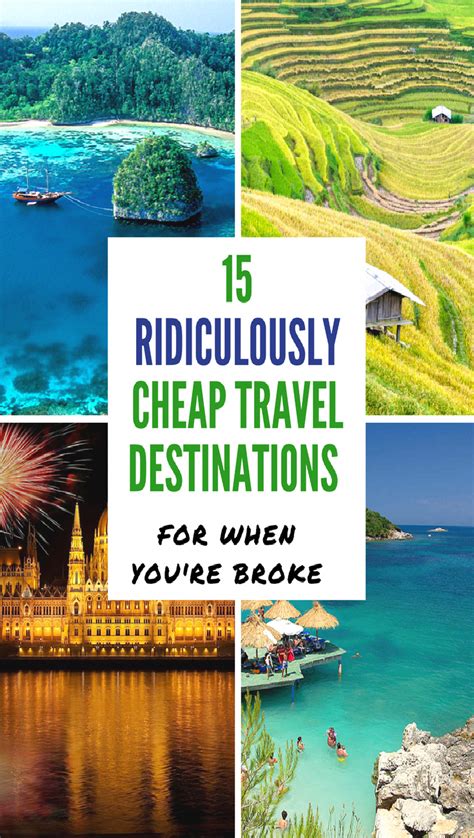 15 Ridiculously Cheap Travel Destinations For When You Re Broke Travel Cheap Destinations Usa