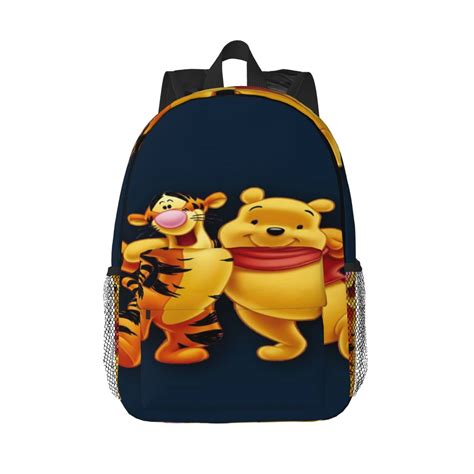 15In Cartoon Kids Winnie The Pooh Backpack Schoolbag Cute Travel Bag