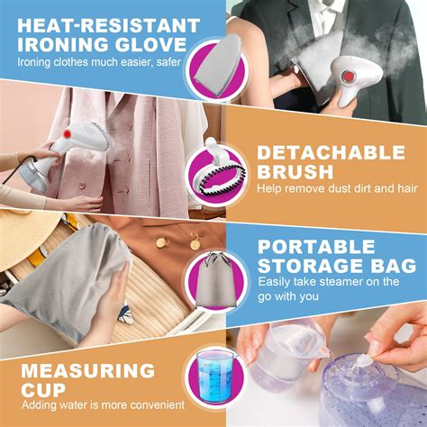 15S Fast Heat Up Remove Wrinkles Steamer For Clothes 1600W Handheld