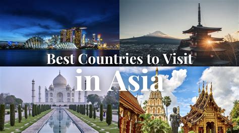 16 Best Countries To Visit In Asia