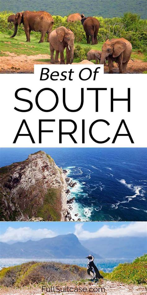 17 Best Places To Visit In South Africa Map Tips