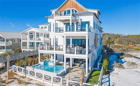 17 Million Beachfront New Build In Inlet Beach Florida Homes Of The