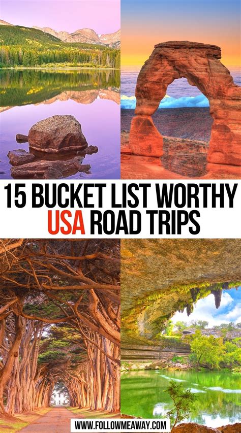 18 Best Road Trips In The Usa Ultimate Bucket List Road Trip Fun