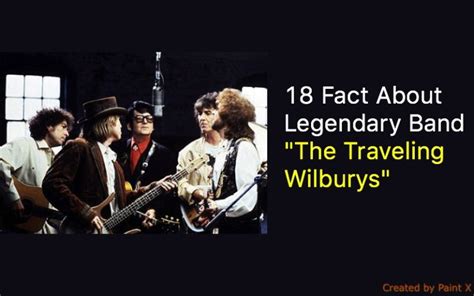 18 Facts About Legendary Band The Traveling Wilburys Nsf Music