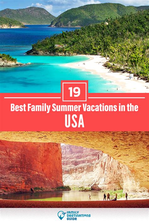 19 Best Family Summer Vacations In The Usa Family Summer Vacation