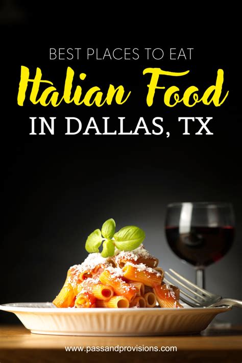 19 Most Popular Italian Restaurants In Dallas Texas 2023