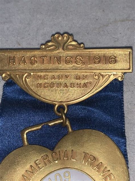 1916 United Commercial Travelers Uct Badge Medal Grand Council Nebraska Ebay