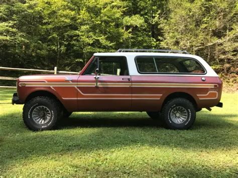 1980 International Scout Traveler Special Midas Edition Diesel 4X4 No