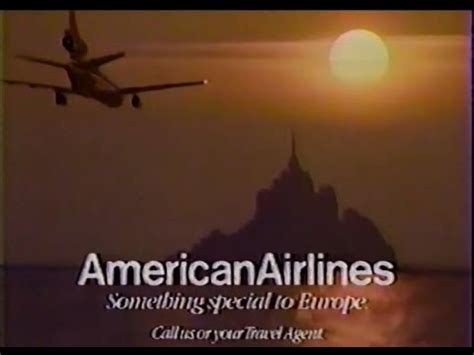 1989 American Airlines Europe Commercial Youtube