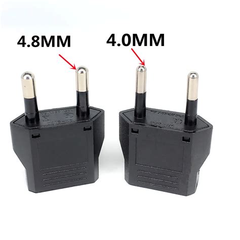 1Pcs Eu Kr Plug Adapter Japan Us To Eu Euro European Travel Adapter