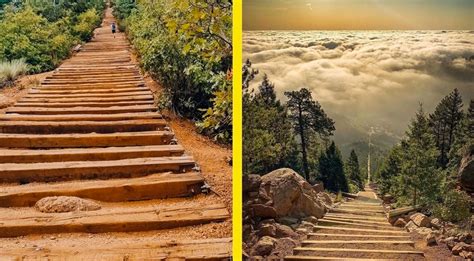 2 744 Stair Hiking Trail In Colorado Climbs Higher Than 8 000 Feet