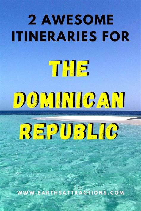 2 Awesome Dominican Republic Itineraries With And Without Punta Cana Earth Amp 39 S Attractions