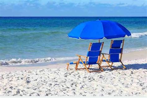 2 Chairs And 2 Umbrella Services Beach Chair Rentals Panama City Beach