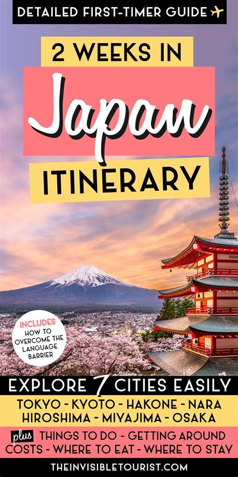 2 Weeks In Japan Itinerary Complete Guide For First Timers