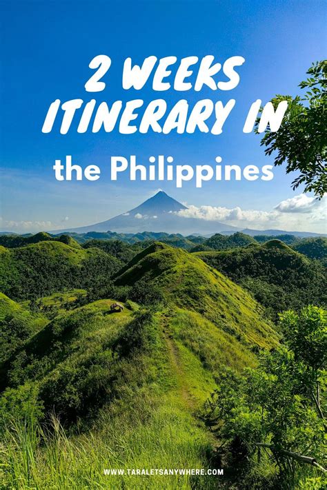 2 Weeks Itinerary In The Philippines Philippines Travel Guide Asia