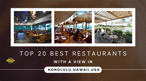 20 Best Restaurants With A View In Honolulu Hawaii Usa Crazy Masala