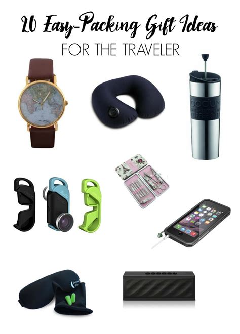 20 Easy Packing Gift Ideas For The Traveler In Your Life The Sweetest Way