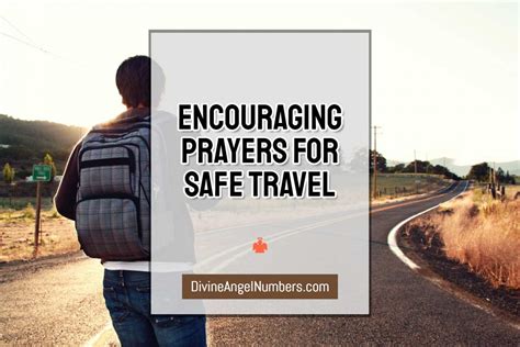 20 Encouraging Prayers For Safe Travel Amp Protection