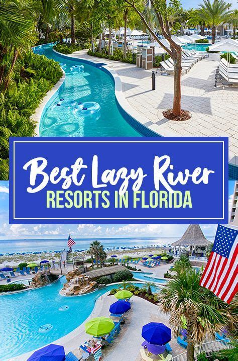 20 Florida Resorts With Lazy Rivers Perfect For Floating Your Worries Away Beach Hammock