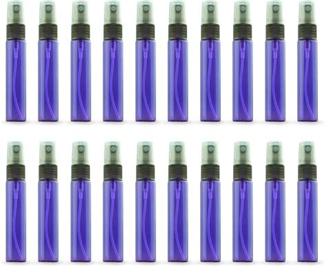 20 Pack Set 10Ml Protable Refill Bulk Atomizer Spray Travel Perfume Bottle Hydrating Empty