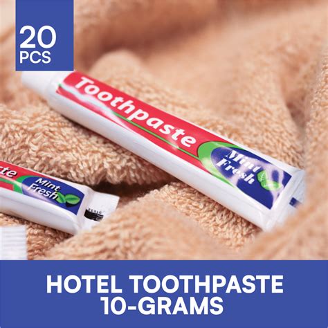 20 Pcs 10G Hotel Toothpaste Mini Travel Toothpaste Affordable Cheap