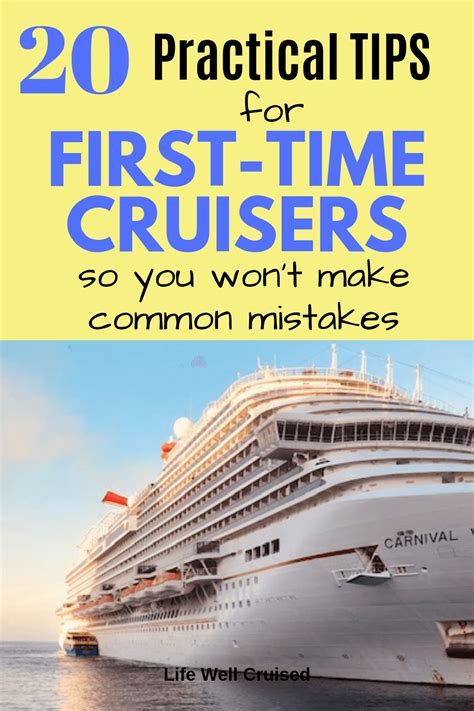 20 Super Practical Tips For First Time Cruisers Life Well Cruised