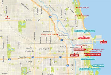 20 Top Tourist Attractions In Chicago With Map Touropia