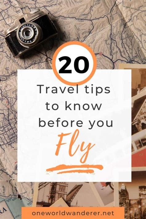 20 Travel Tips To Know Before You Travel One World Wanderer Travel