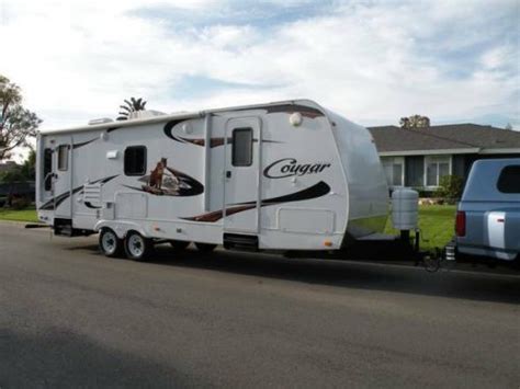 2010 Keystone Cougar Travel Trailer 12500 Motorcycle Trailer