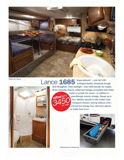 2010 Lance Travel Trailers Brochure