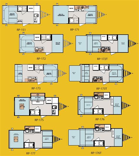 2014 Forest River Travel Trailer Floor Plans Travel Trailer Floor