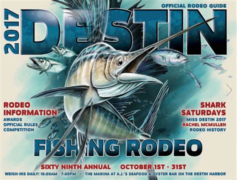 2017 Annual Destin Fishing Rodeo Charter Fishing Destin