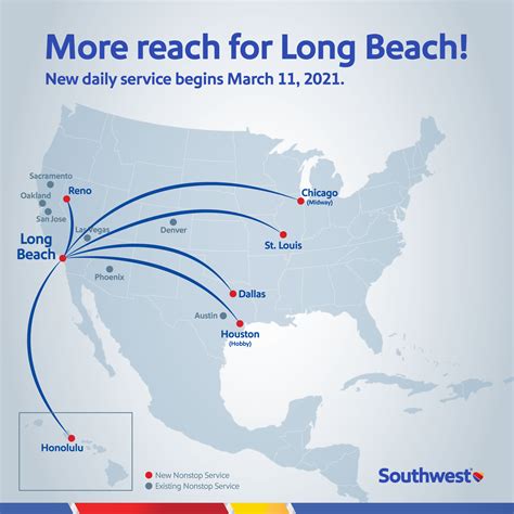 2020 12 10 Southwest Airlines Announces Five New Destinations From Long