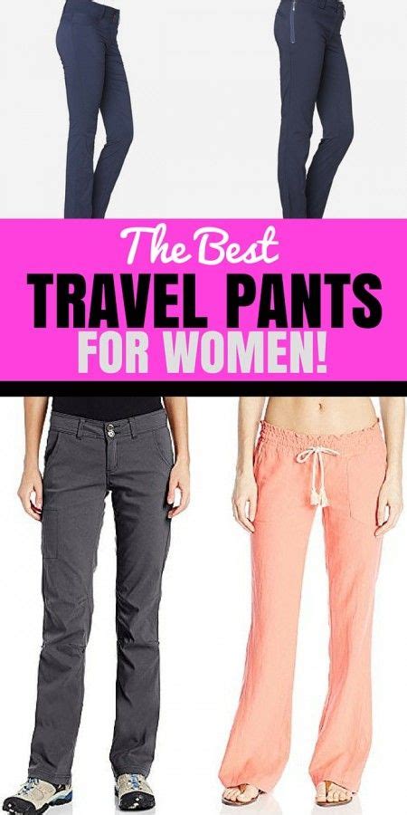 2020 Guide To The Best Travel Pants For Women Travel Pants Travel