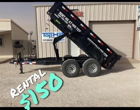 2021 Load Trail Dt72x12 Rental Dump Trailer Mid Tex Trailers For Sale