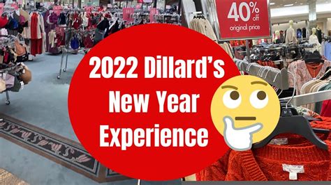 2022 Dillards New Year Sale Experience Youtube