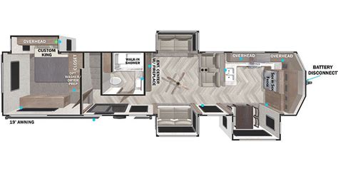 2022 Forest River Salem Grand Villa Destination Trailer Floorplans Crossroads Trailers