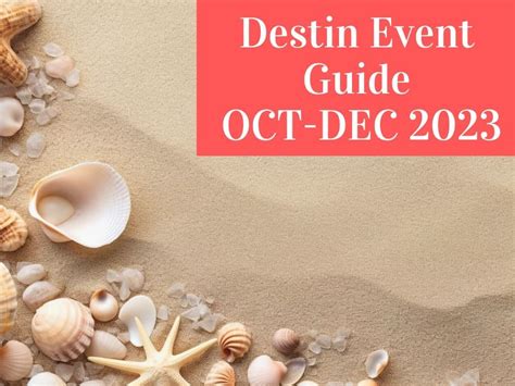 2023 Fall Winter Event Guide For Destin Fl The Emerald Coast