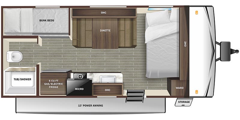 2023 Starcraft Autumn Ridge 26Rls Travel Trailer Specs