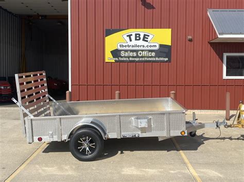 2023 Trophy Trailers Aluminum Solid Side Utility Trailer Tbe Equipment Trailers Tractors