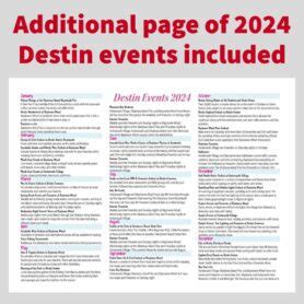 2024 Destin Calendar The Good Life Destin