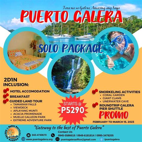 2024 Packages Puerto Galera Online Services