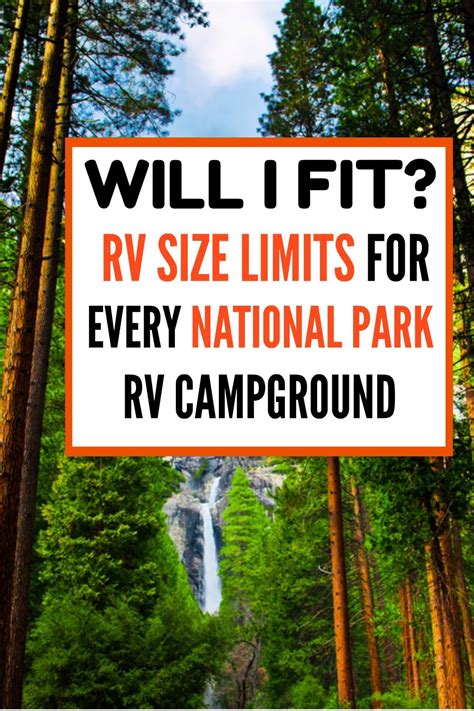 2024 Ultimate Guide To National Parks Rv Length Huge Time Saver Rv