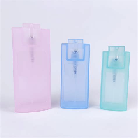 20Ml Pocket Perfume Bottle Credit Card Hand Sanitizer Spray Bottle