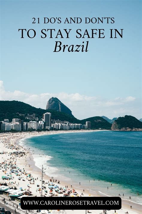 21 Dos And Don Ts To Travel Safe In Brazil Caroline Rose Travel