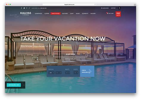 21 Top Hotel Booking Website Templates 2020 Colorlib