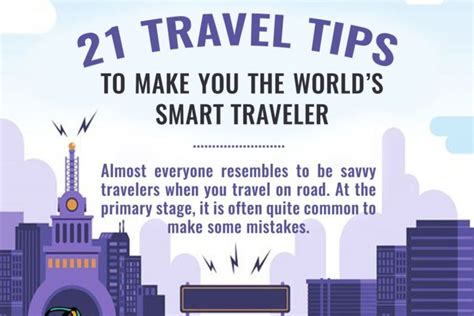 21 Travel Tips To Make You The World S Smart Traveler Infographic