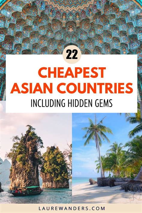 22 Cheapest Asian Countries To Visit In 2022 Laure Wanders Travel