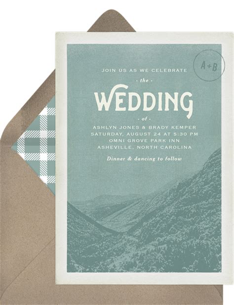 22 Destination Wedding Invitations To Match Your Locale Stationers